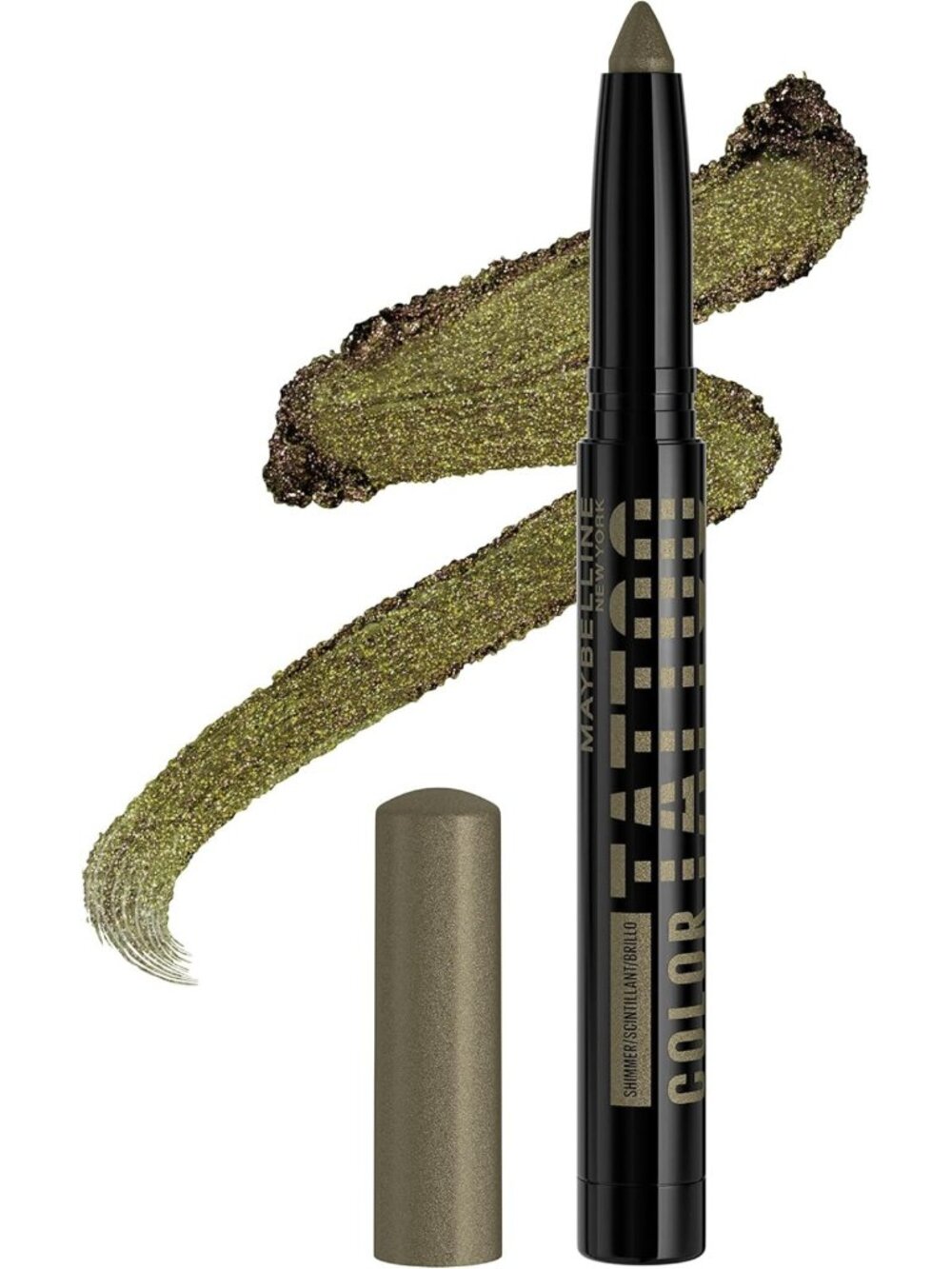 Longwear Multi-Use Eye Shadow Stix - Deep Green Shimmer Eye Makeup, I Am Fierce